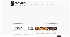 Desktop Screenshot of formaty.pl
